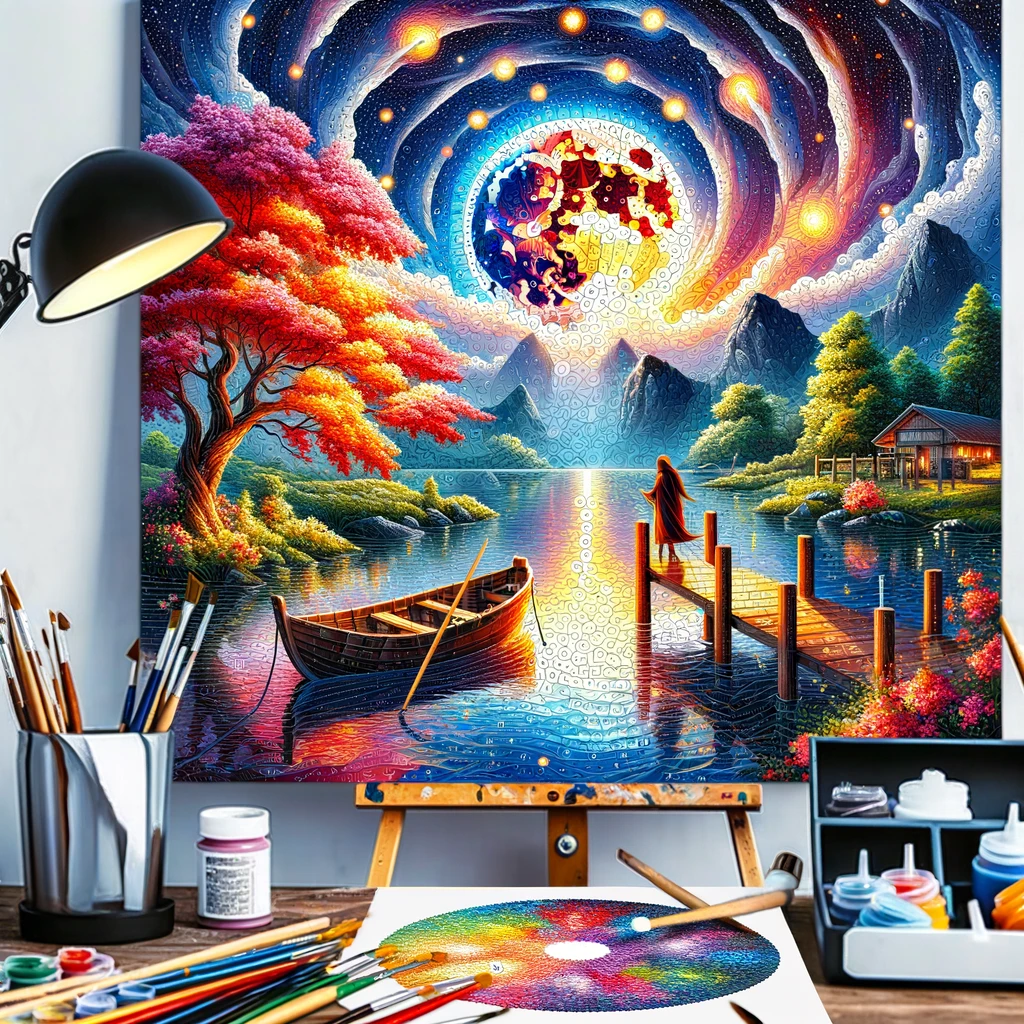 ¡Los diferentes estilos y temáticas de los kits de pintura por números!