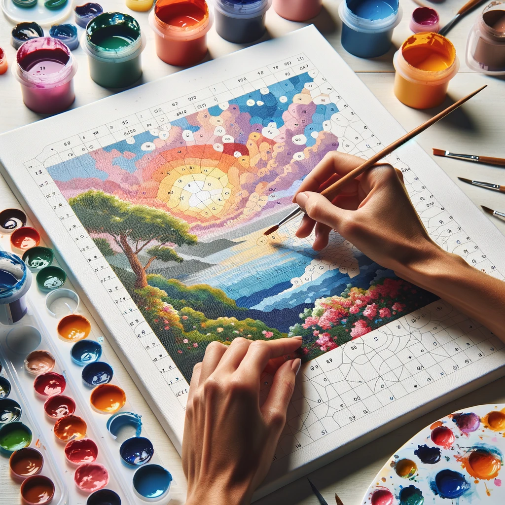 Incluye todo lo necesario: pinceles, lienzos y pinturas de calidad.