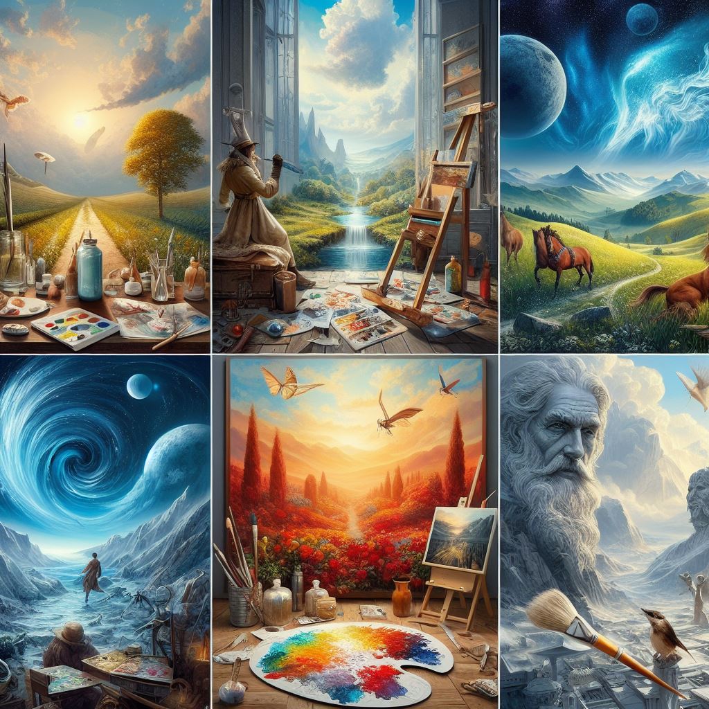 déjate llevar por la libertad creativa y la ausencia de representación figurativa