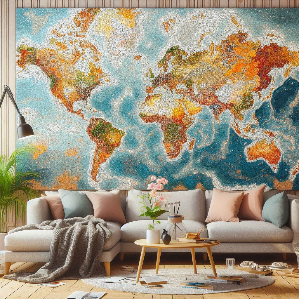 Descubre la tendencia de pintar por números para decorar tus paredes