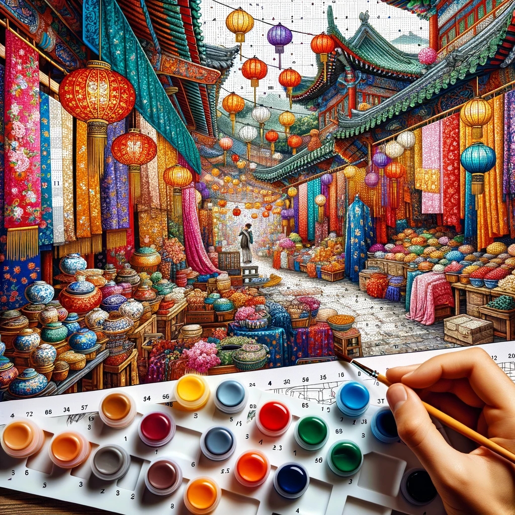 Explora la exuberante naturaleza de América Latina con pintar por números