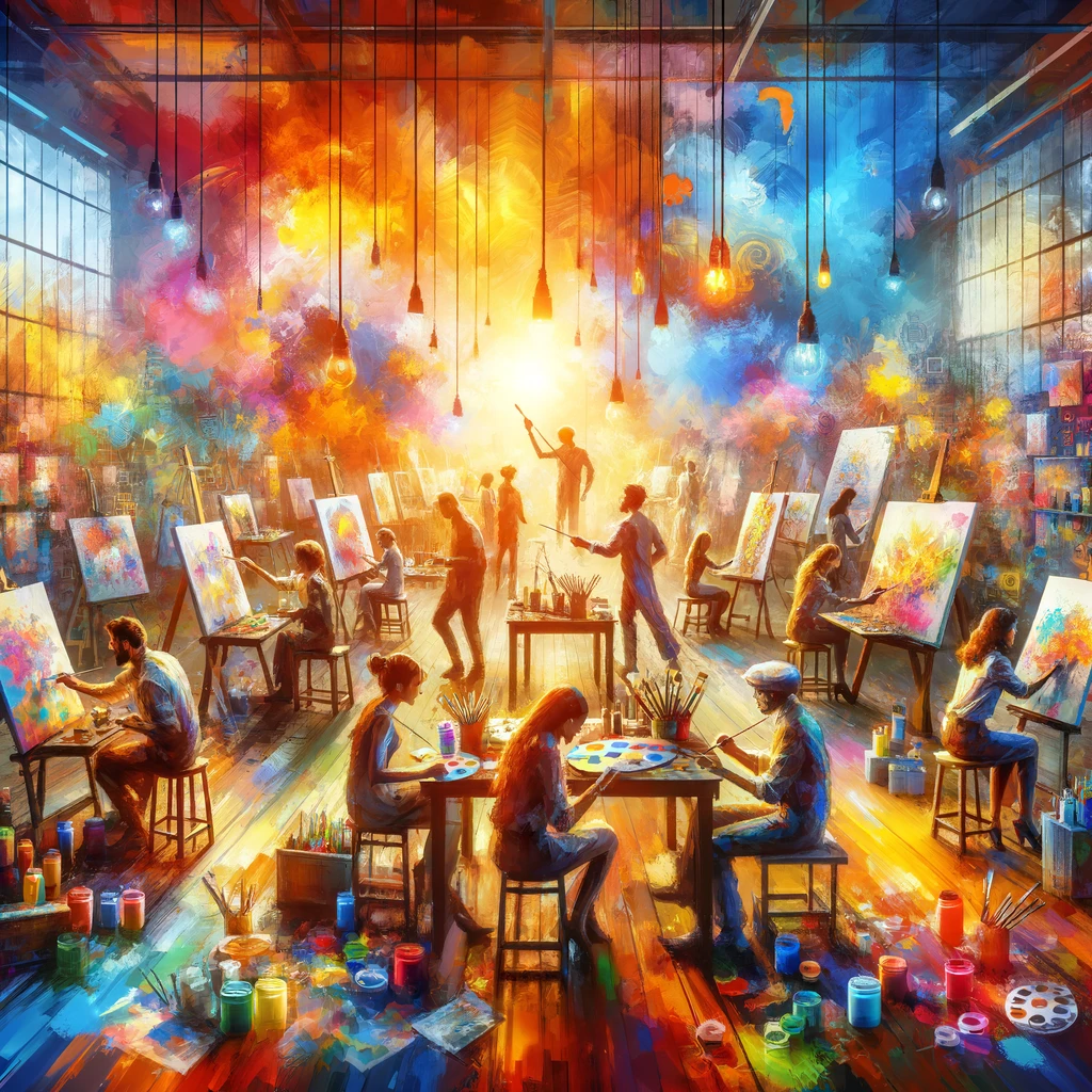 ¡Explora un mundo de expresión creativa!