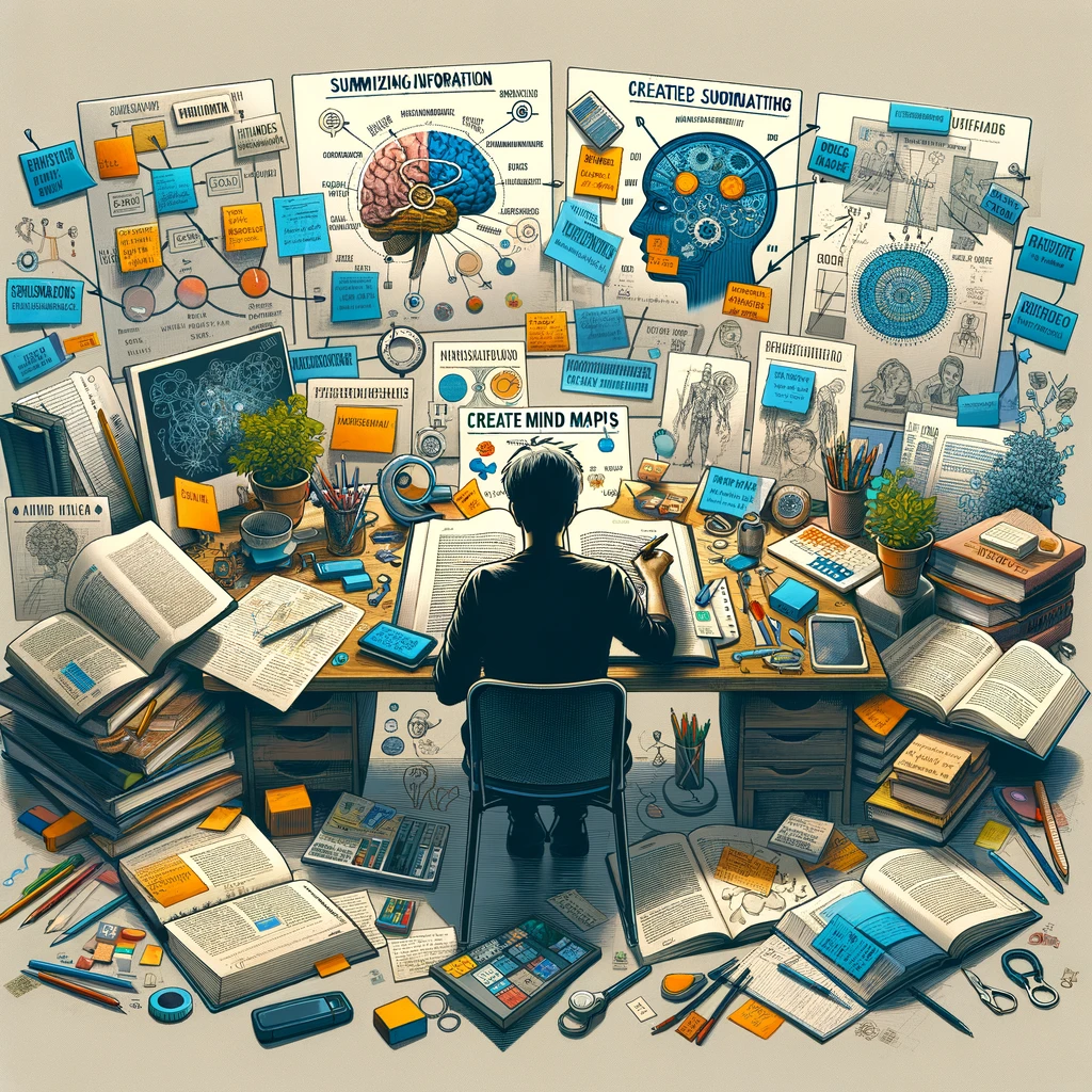 Aprende a organizar tu tiempo y establecer metas realistas para el estudio. Emplea técnicas como el resumen, la elaboración de mapas mentales y la realización de ejercicios prácticos para reforzar tu aprendizaje.