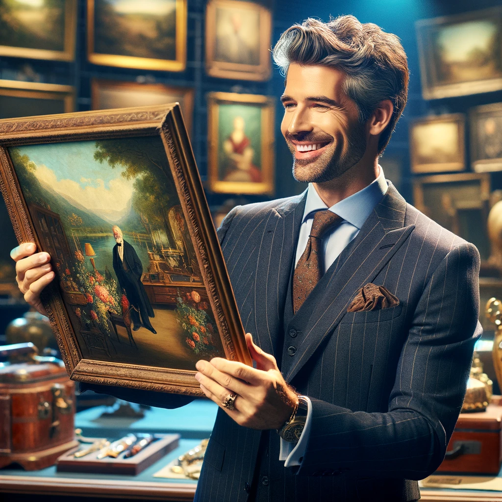 El carismático presentador de Tussen Kunst en Kitsch