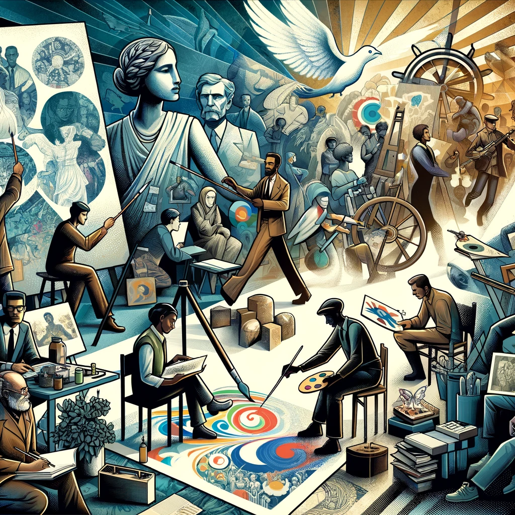 Arte moderno y política: explora cómo los artistas han utilizado sus obras para abordar temas sociales, políticos y culturales de su época.