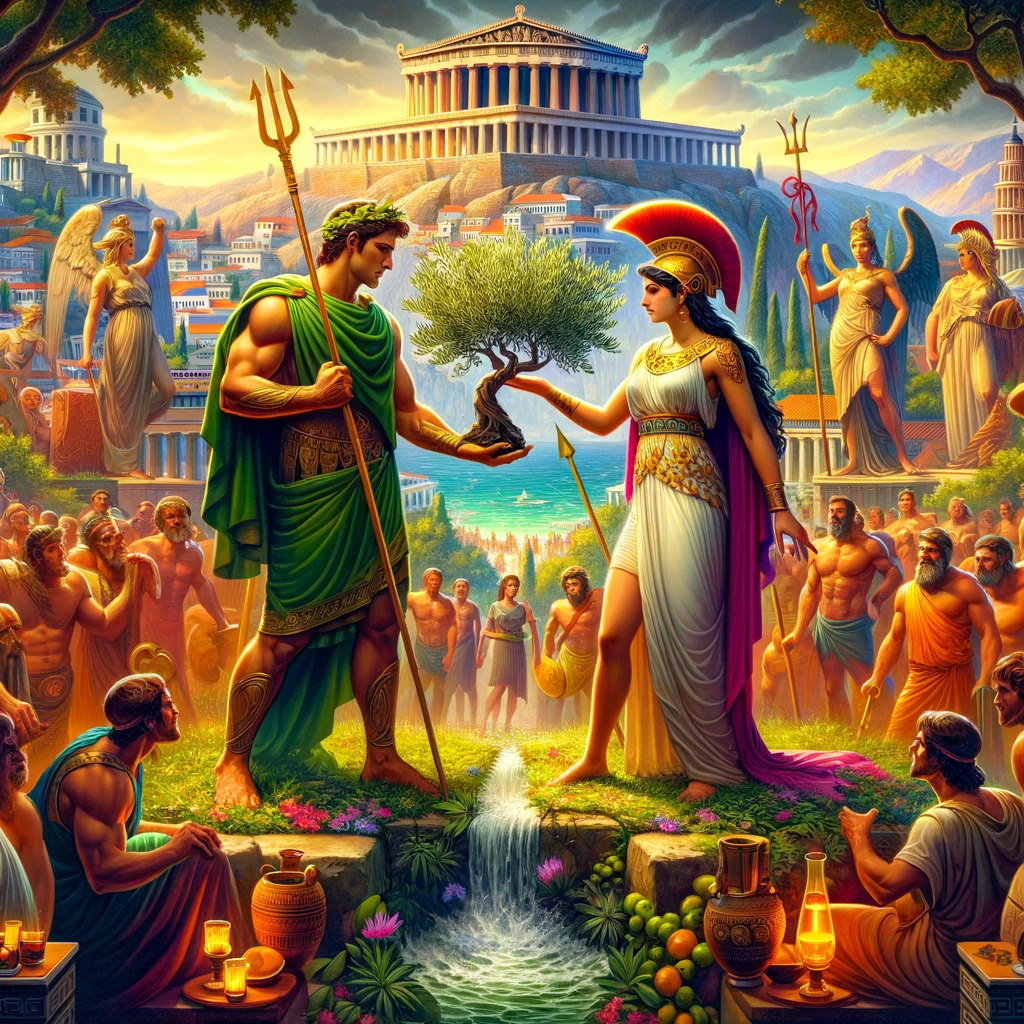 El origen y la importancia de Atenea en la cultura griega antigua