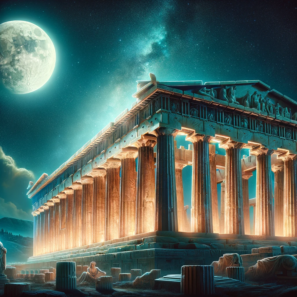 El papel de Atenea como patrona de los artistas y protectora de los conocimientos