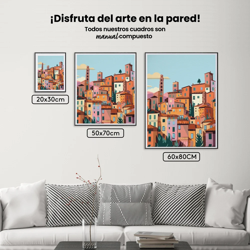 Pintar por Números - Clúster Toscano