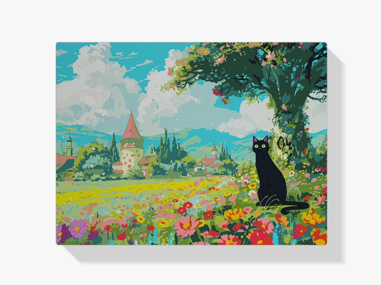 Pintar por Números - Día libre del Gato Negro