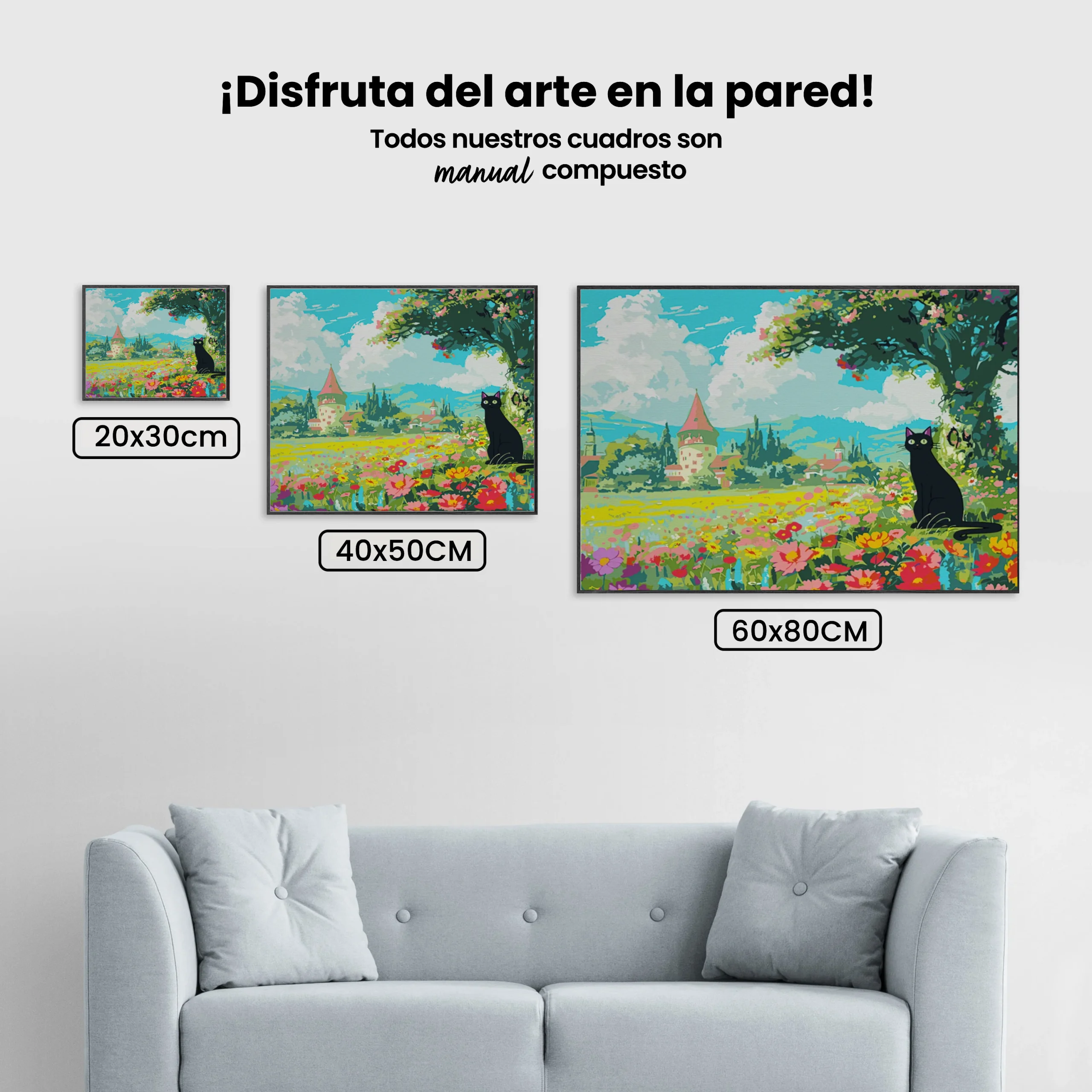 Pintar por Números - Día libre del Gato Negro