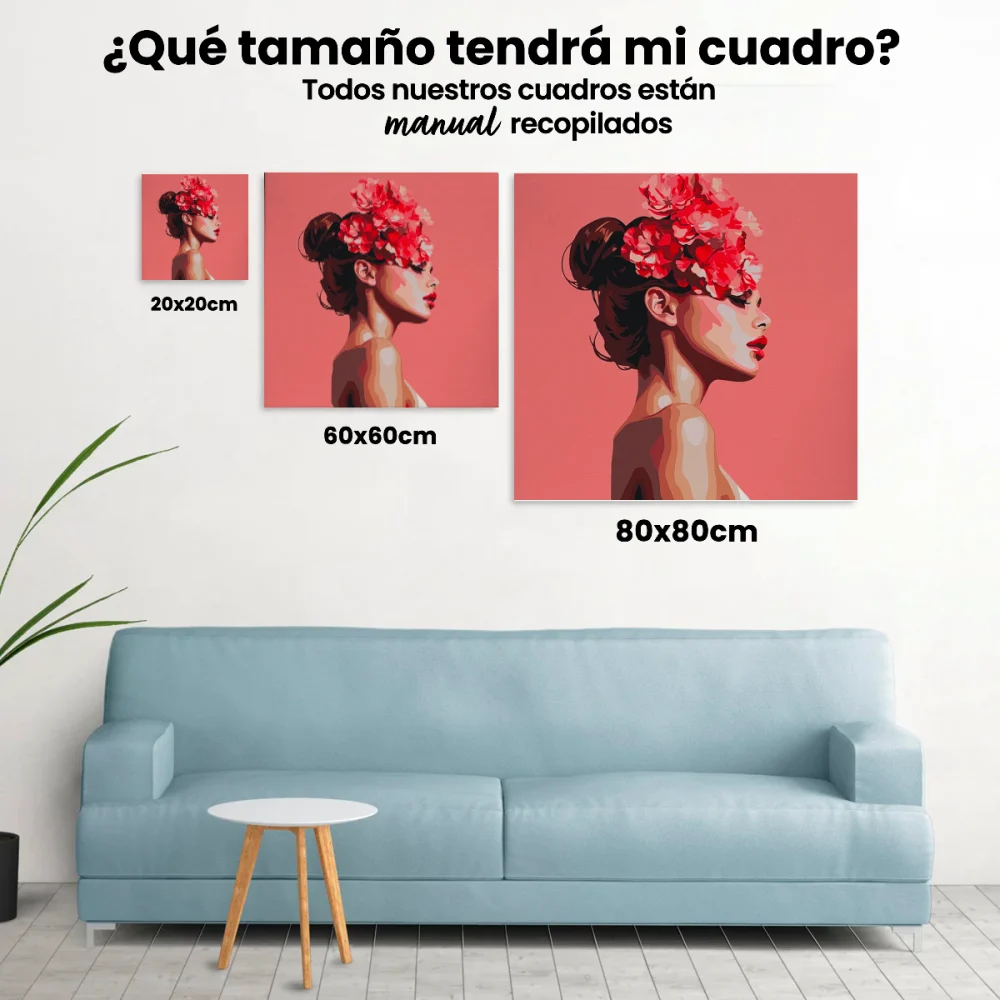 Pintar por Números - Elegancia floral