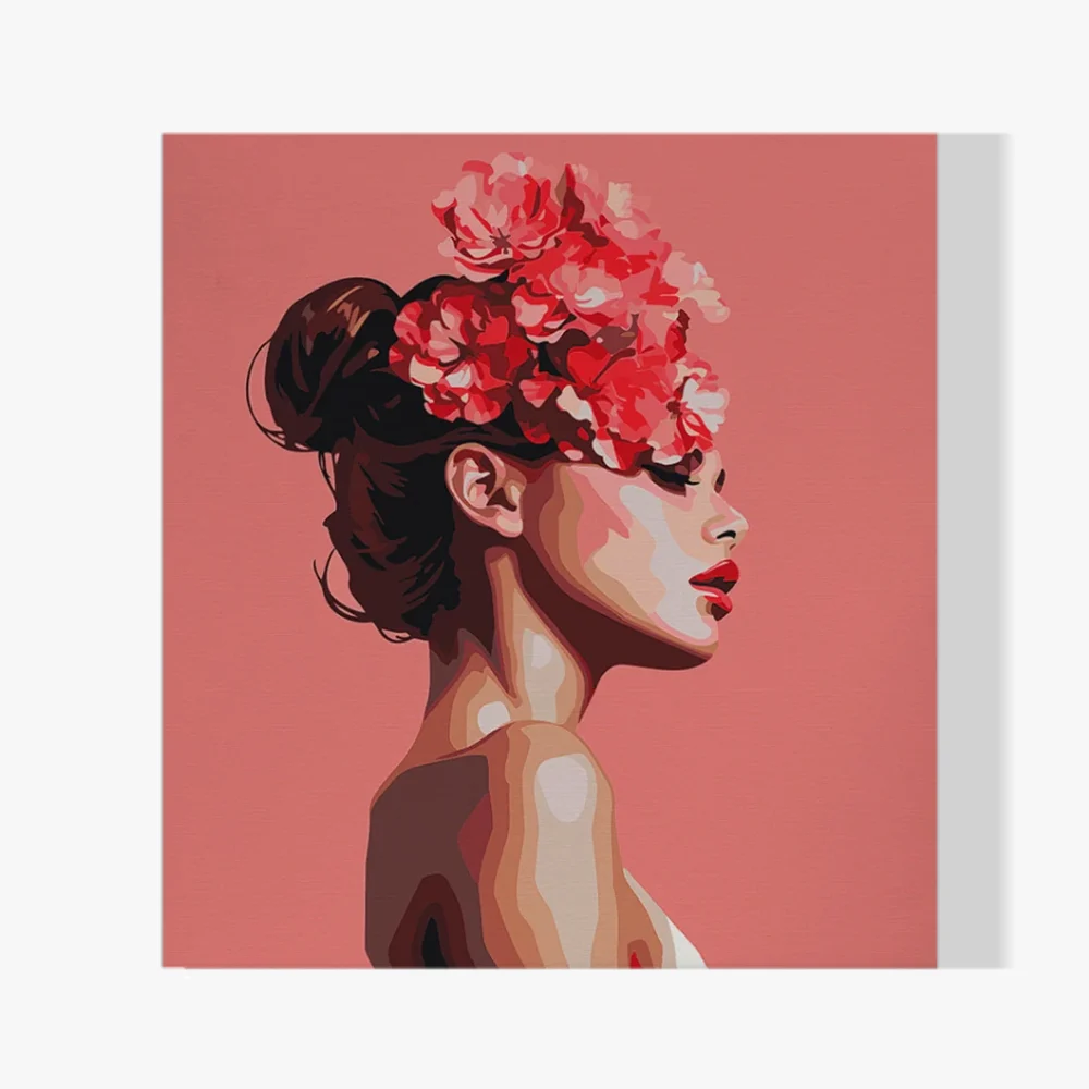 Pintar por Números - Elegancia floral