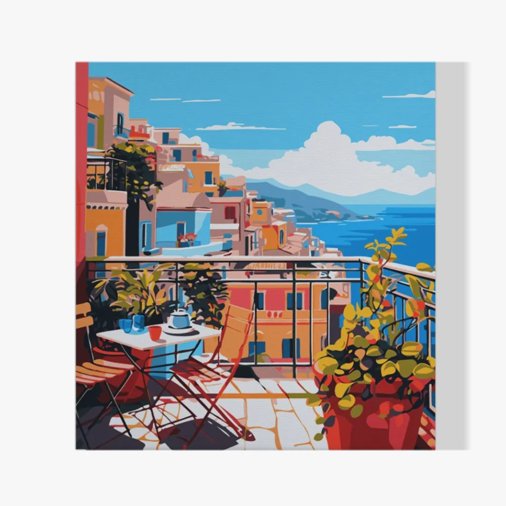 Pintar por Números - Encanto costero