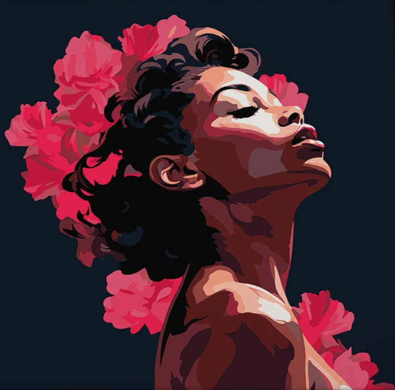 Pintar por Números - Flora de ensueño