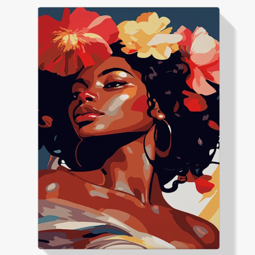 Pintar por Números - Gracia floral