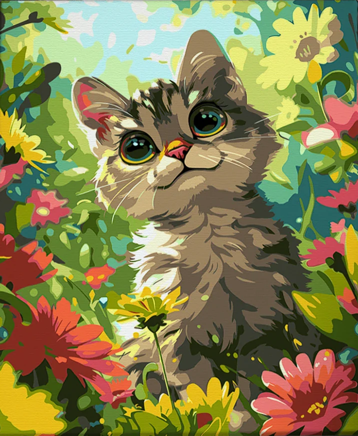 Pintar por Números - Ojos juguetones