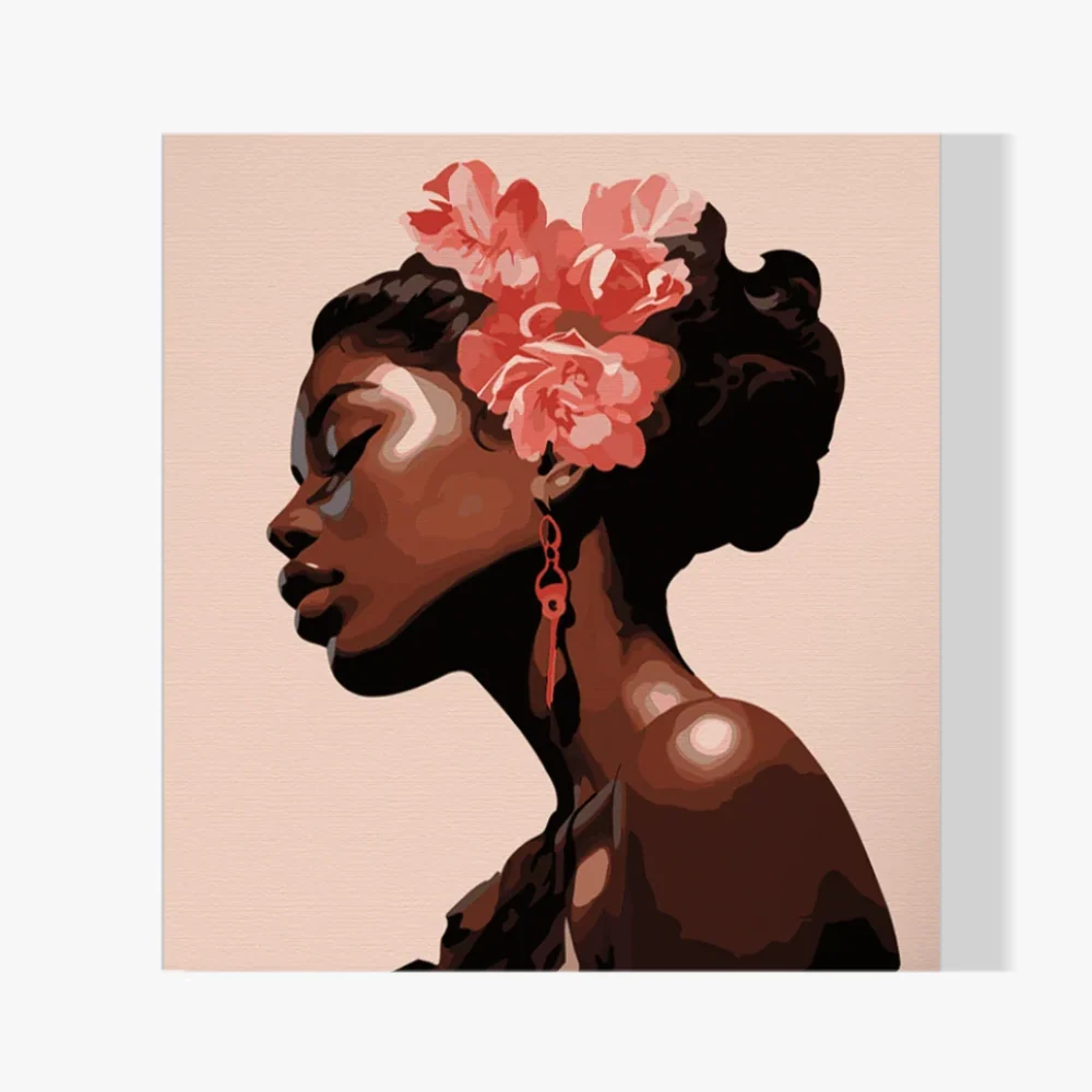 Pintar por Números - Perfil del pétalo