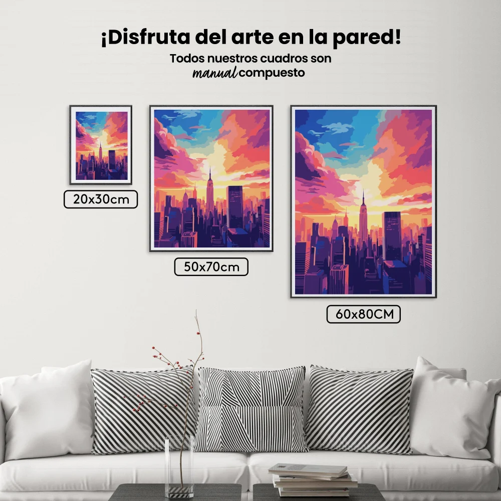 Pintar por Números - Resplandor metropolitano