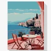 Pintar por Números - Terraza junto al mar