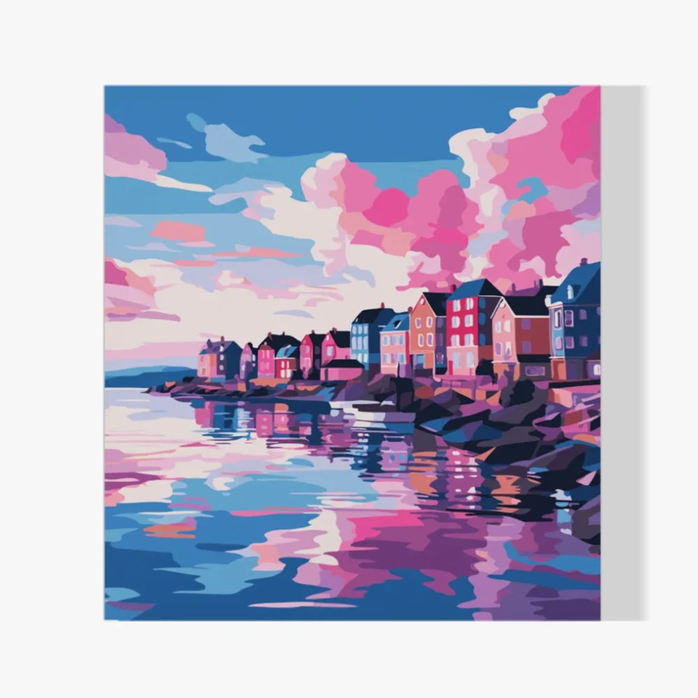 Pintar por Números - Tonos del puerto