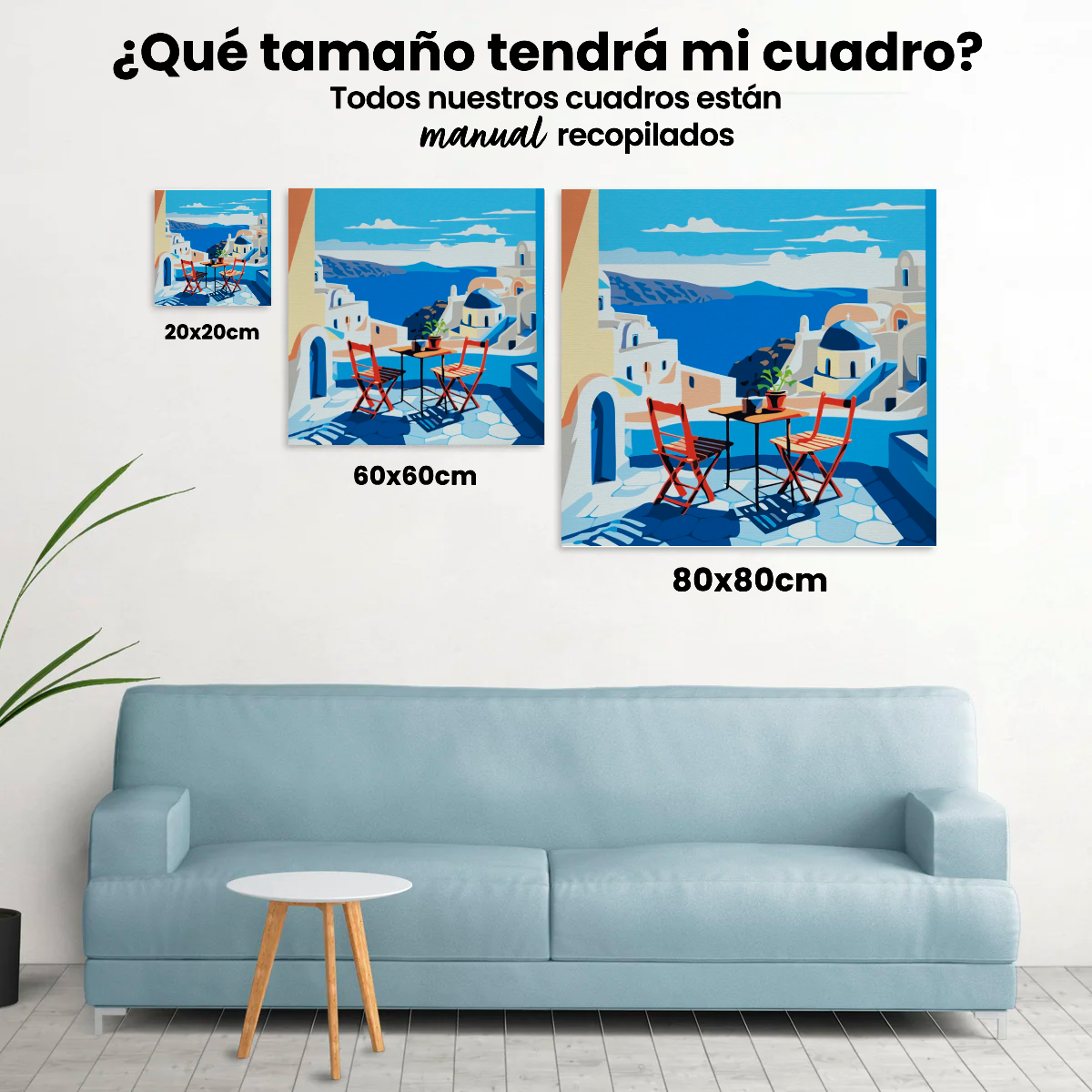 Pintar por Números - Vista del mar Egeo