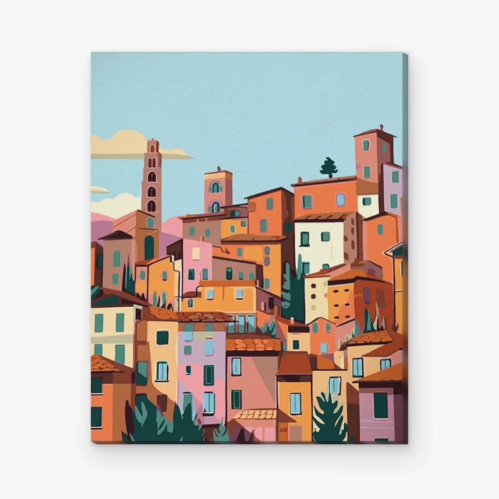 Pintar por Números - Clúster Toscano