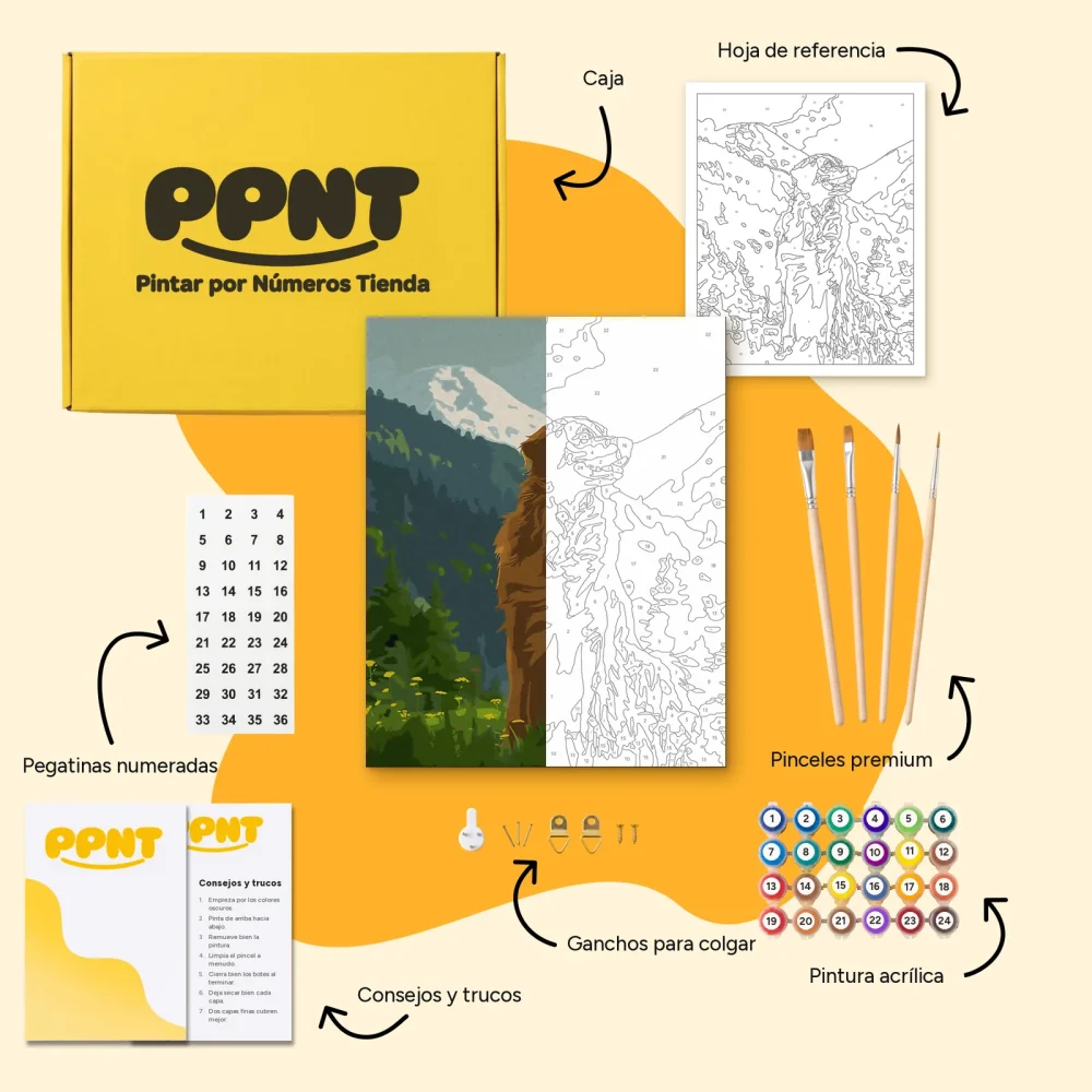 Pintar por Números - Perdiguero de montaña