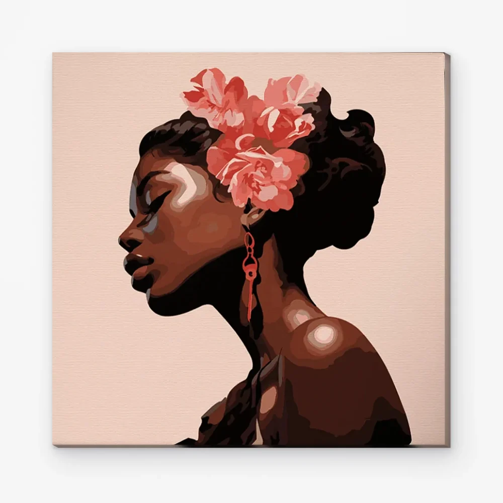 Pintar por Números - Perfil del pétalo