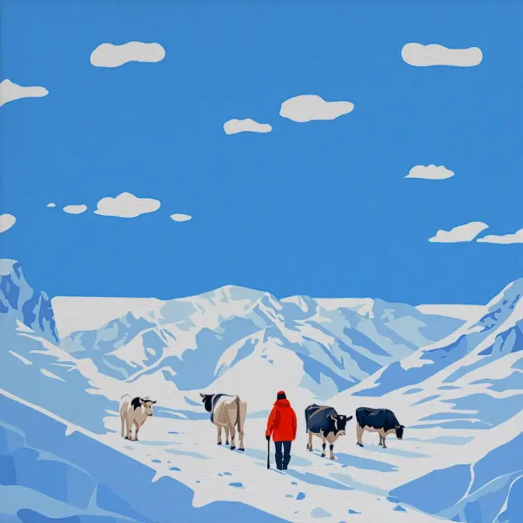 Pintar por Números - Altas montañas