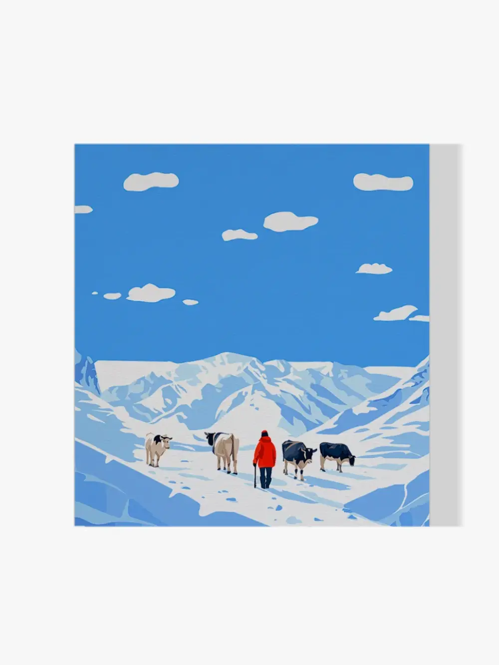 Pintar por Números - Altas montañas