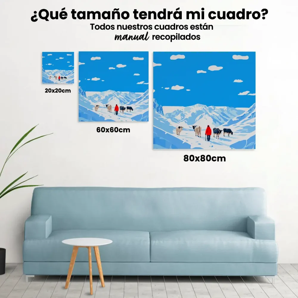 Pintar por Números - Altas montañas