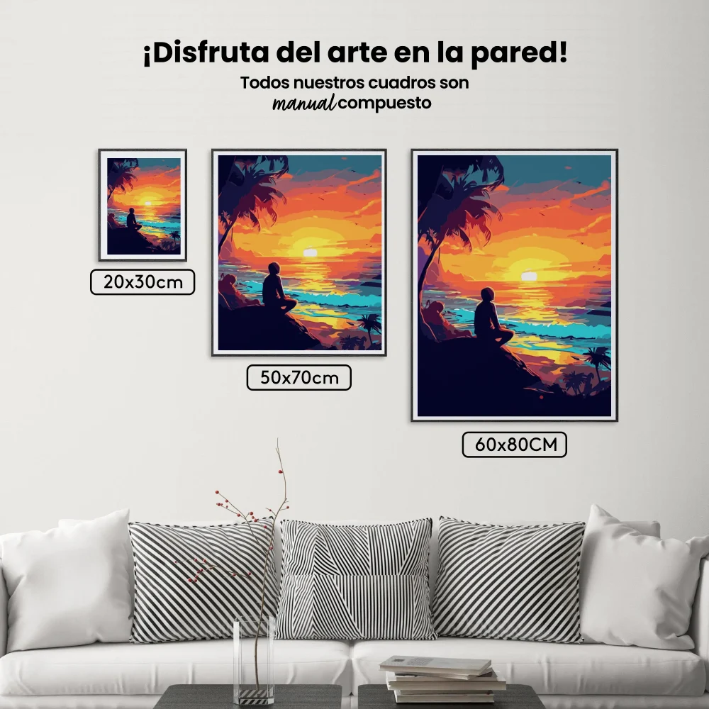 Pintar por Números - Ambiente de playa