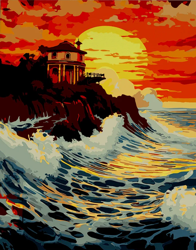 Pintar por Números - Atardecer perfecto