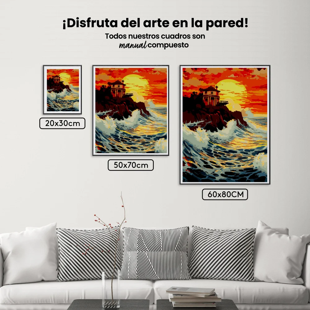 Pintar por Números - Atardecer perfecto