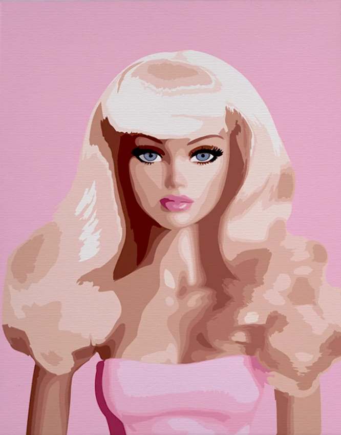 Pintar por Números - Barbie