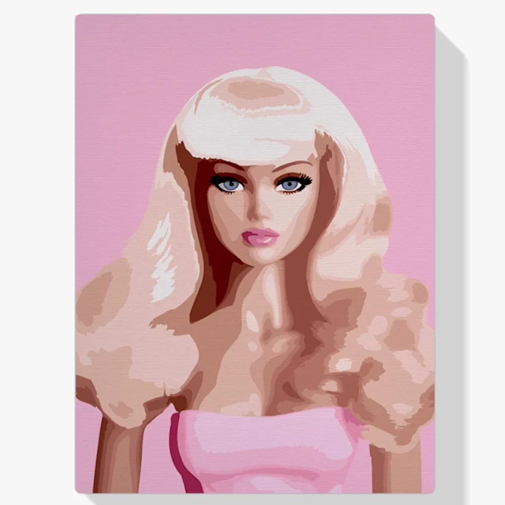 Pintar por Números - Barbie