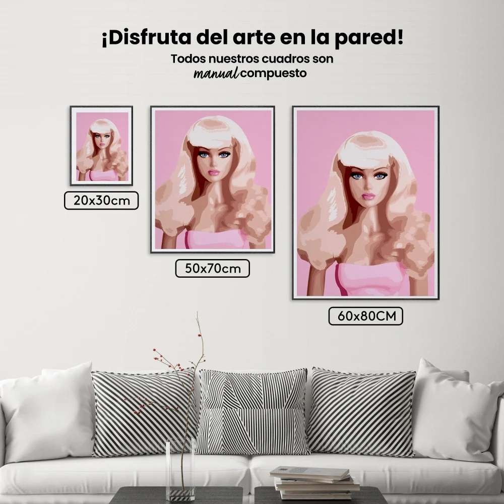 Pintar por Números - Barbie