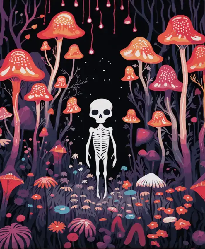 Pintar por Números - Bosque espeluznante