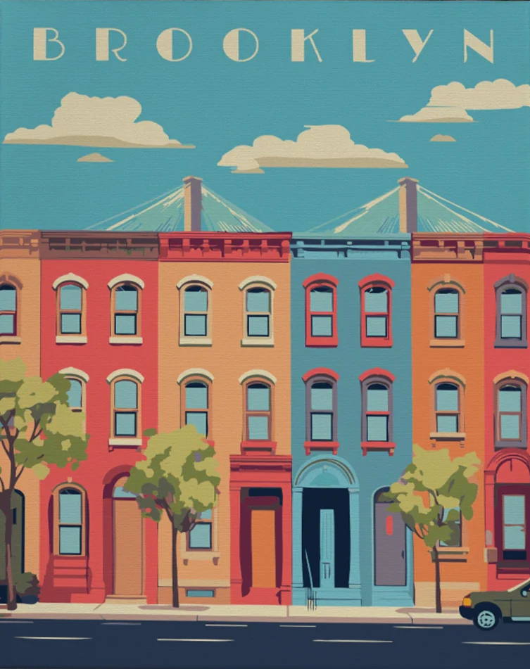 Pintar por Números - Brooklyn