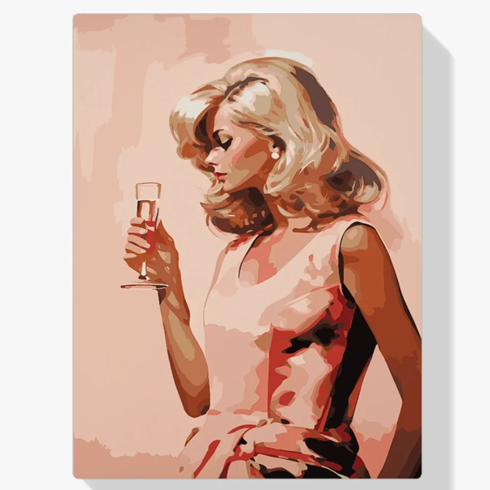 Pintar por Números - Champán