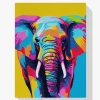 Pintar por Números - Elefante abstracto