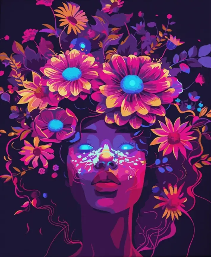 Pintar por Números - Espíritu floral