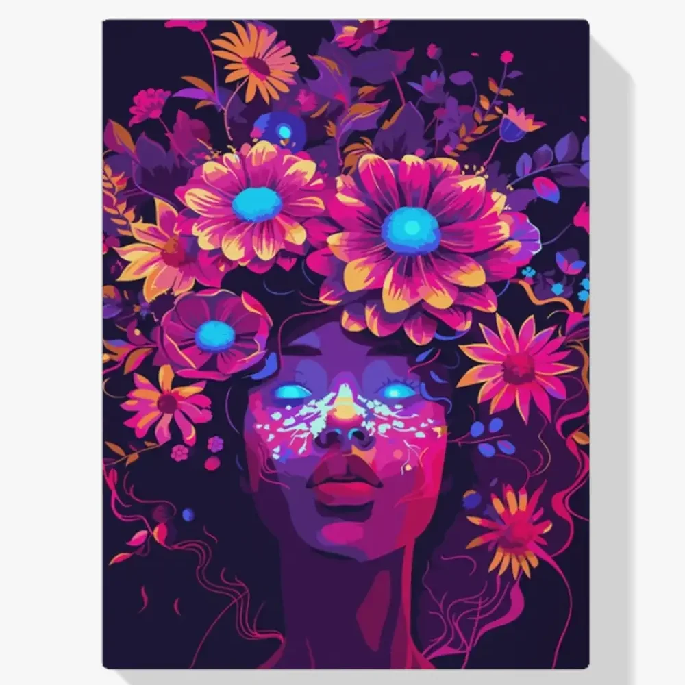 Pintar por Números - Espíritu floral