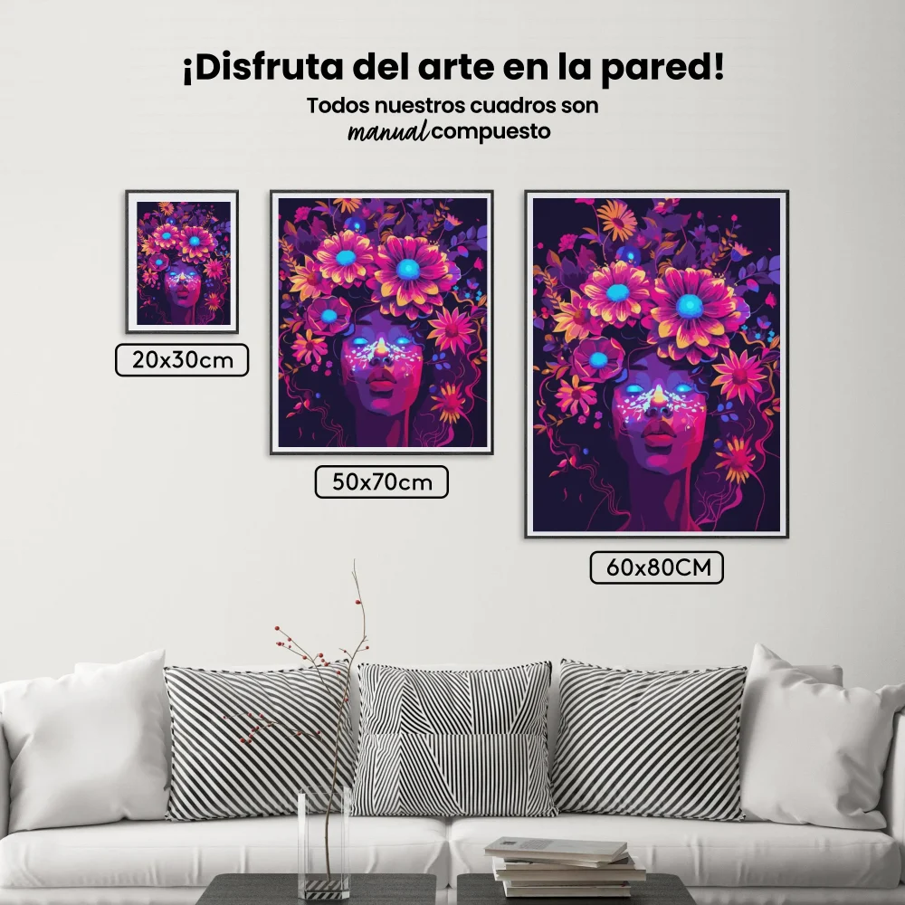 Pintar por Números - Espíritu floral