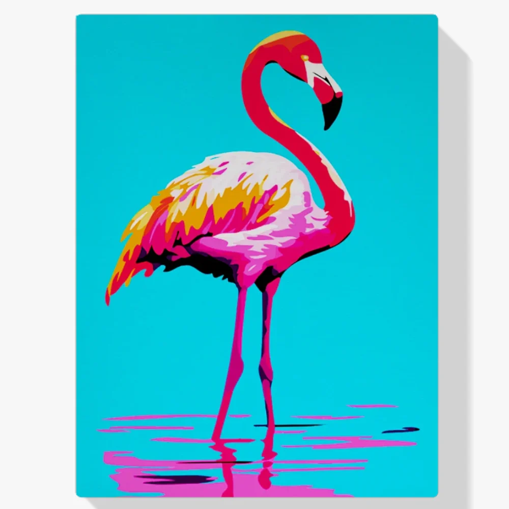 Pintar por Números - Flamenco abstracto