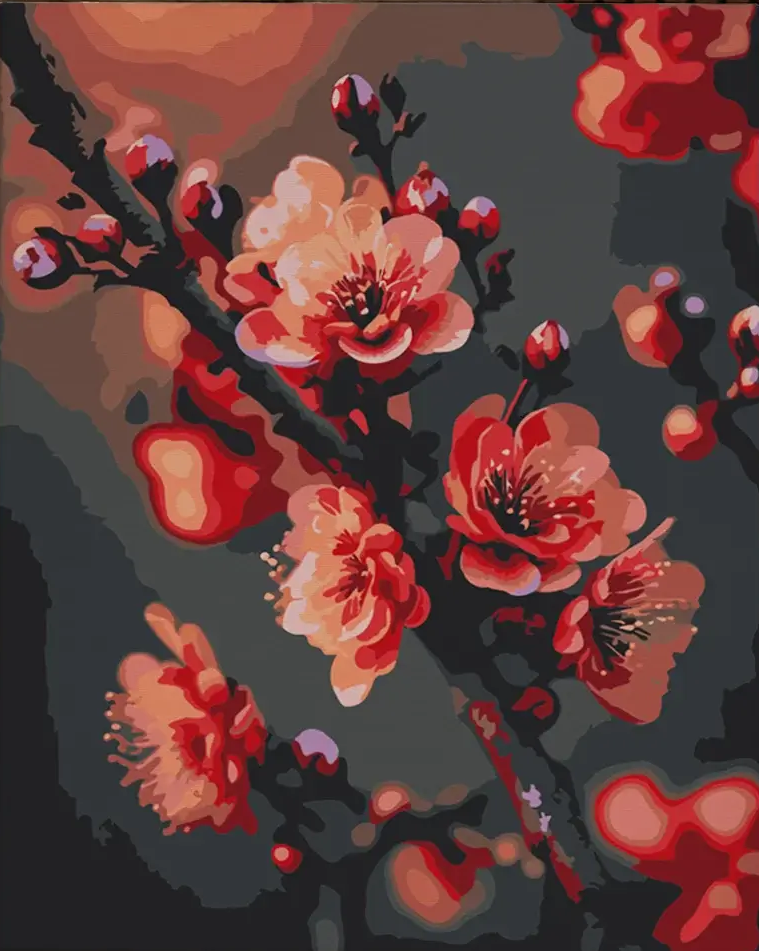 Pintar por Números - Floreciendo