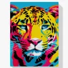 Pintar por Números - Jaguar abstracto