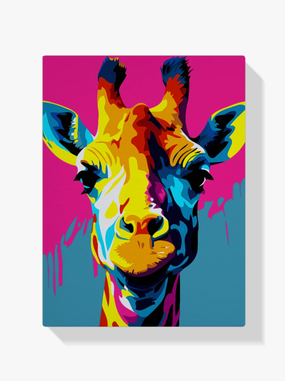 Pintar por Números - Jirafa abstracto