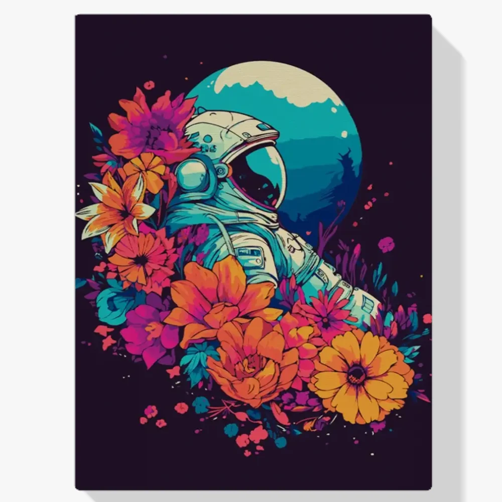 Pintar por Números - Lecho de flores