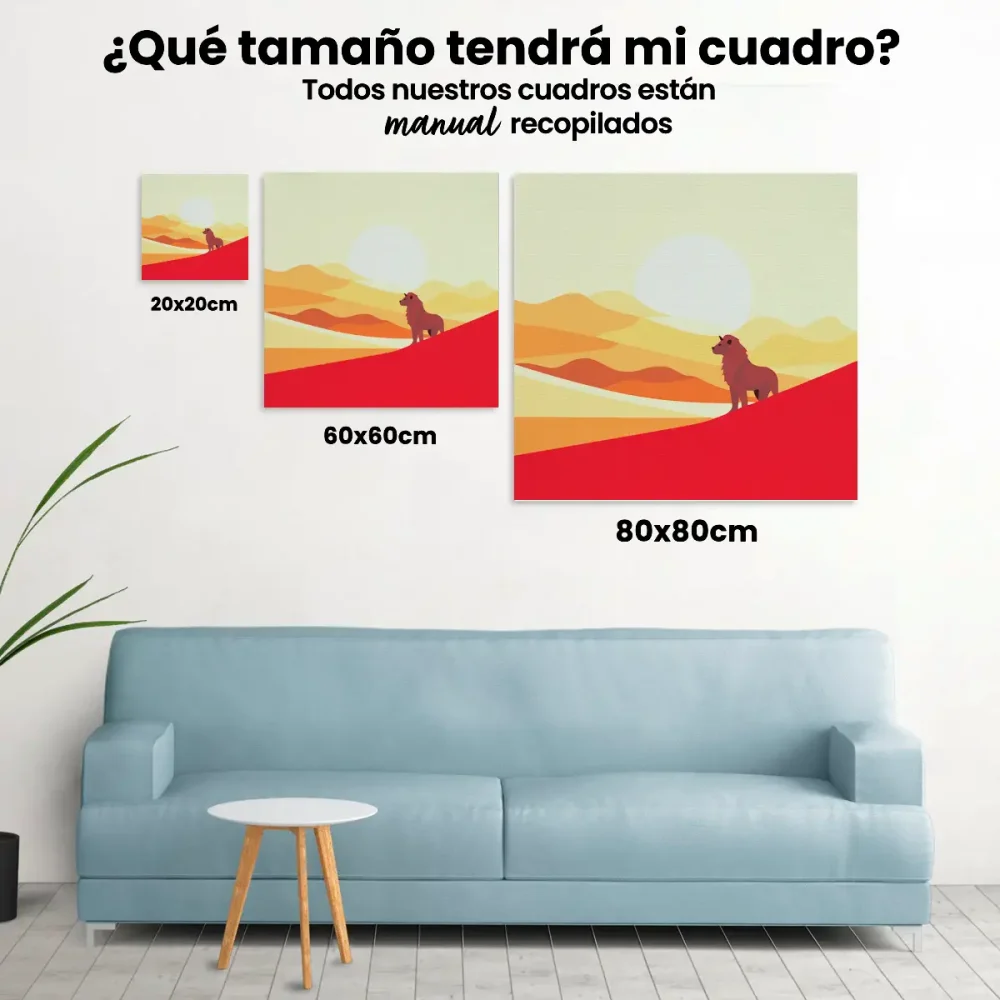 Pintar por Números - León Solitario